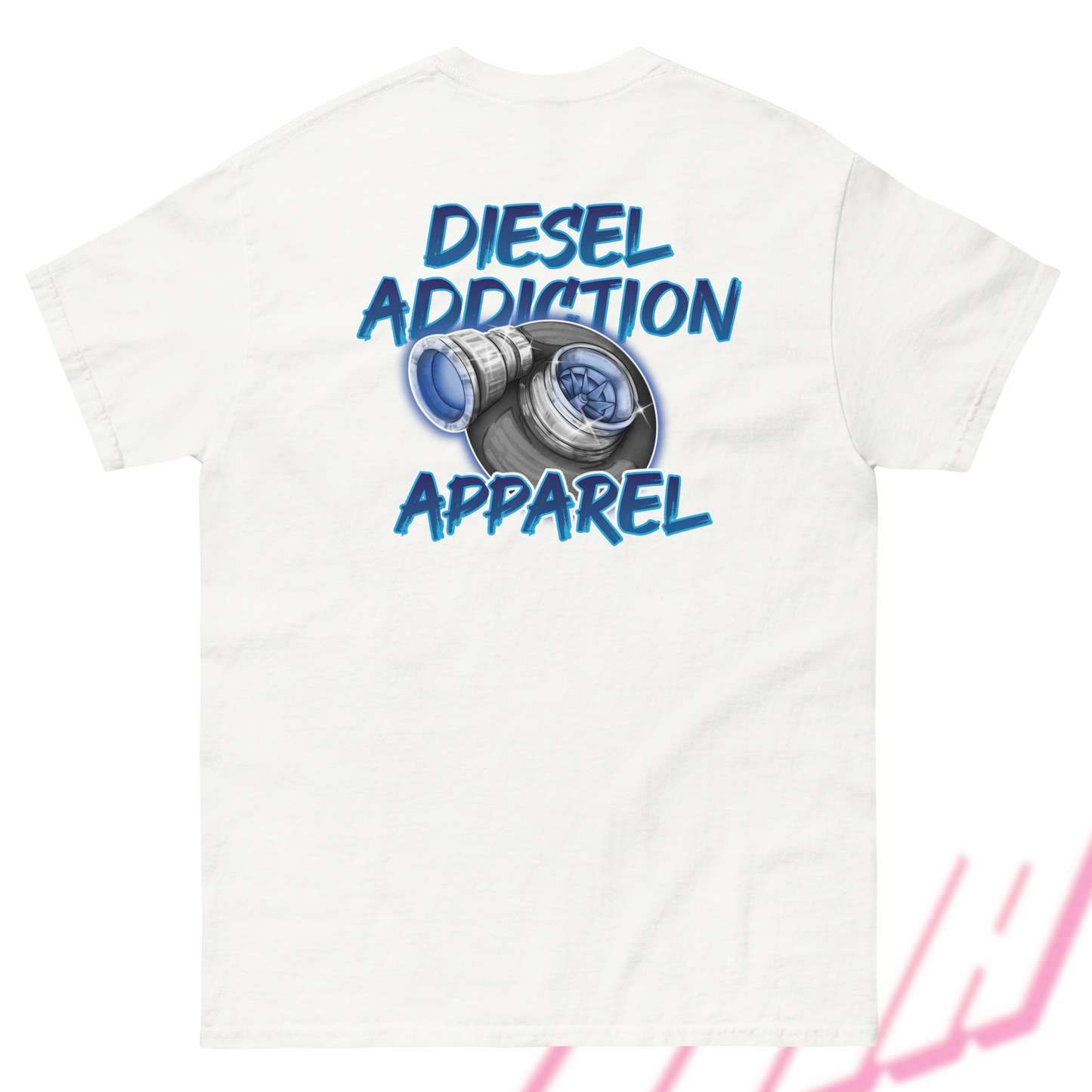 "Diesel Addiction Apparel" Turbo T-Shirt Blue