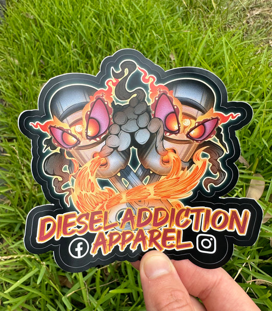 V-Twin - Diesel Addiction Apparel Sticker