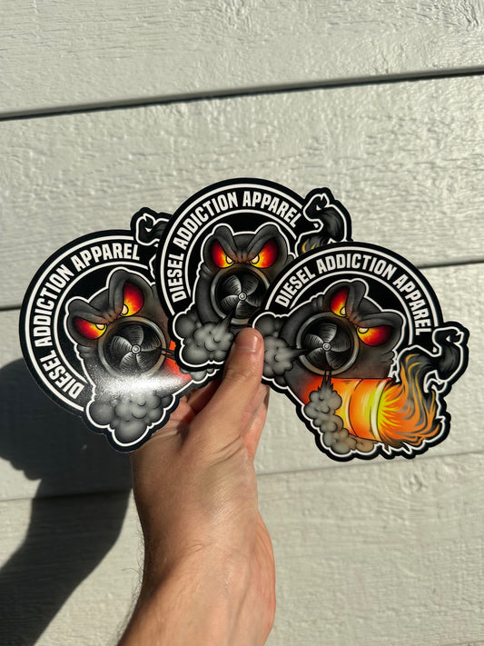 *New Design* Diesel Addiction Apparel Sticker