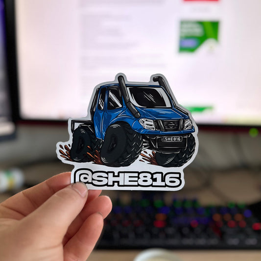 @SHE816 x DAA D40 Navara Sticker