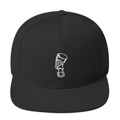 Angry Piston Snapback Hat