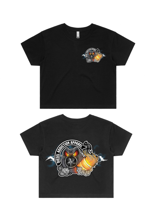 Diesel Addiction Apparel Women's Crop Top