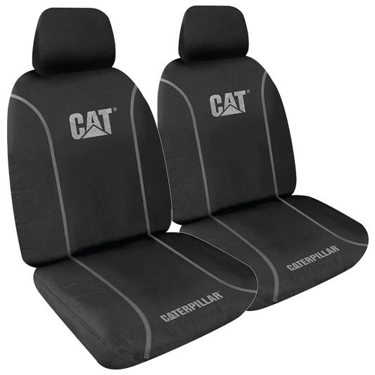 Official Caterpillar 4x4 HEAVY DUTY Poly Canvas Front Seat Covers