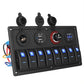 8 Gang 12V Switch Panel