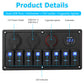 8 Gang 12V Switch Panel